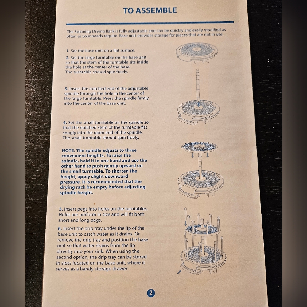 First Years Spinning Drying Rack - Picture 3 of 4